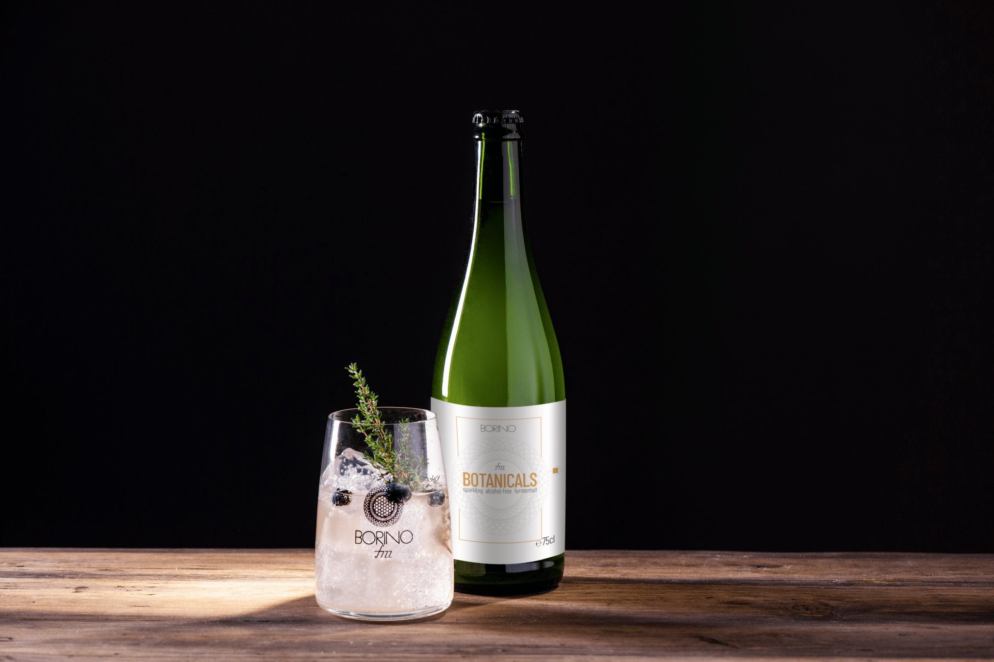 Alkoholfreier Mocktail »BB« - BORINO Botanicals - Borinofizz